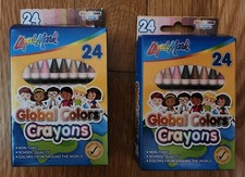 Liqui-Mark Global Colors Crayons 24 count - 2 brand new unopened boxes