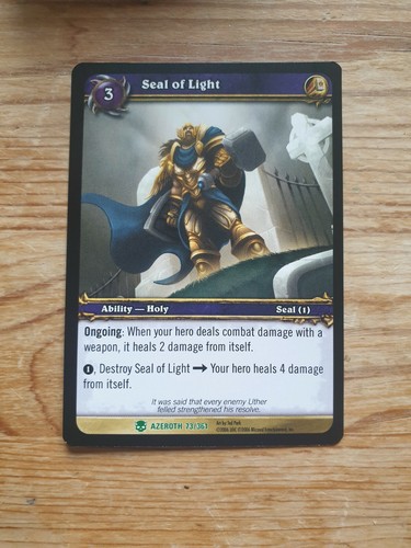 World of Warcraft CCG - Heroes of Azeroth Singles - Various - Picture 12 of 84