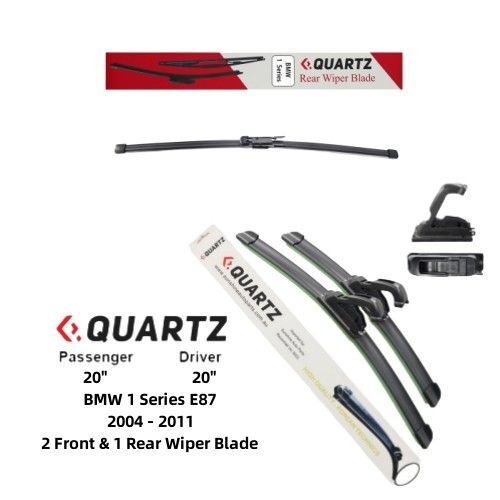 Quartz Windshield Wiper Blade Set BMW 1 Series E87 2004-2011 - Picture 2 of 2