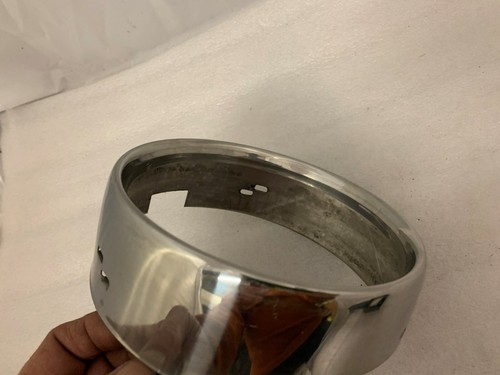 Anillo de faros Alfa Romeo 1750 cromo embellecedor marco Cornice (y381) nuevo NOS - Imagen 11 de 11