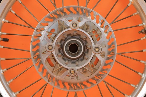 06-07 2006 TC450 TC 450 Front Rear Wheels Complete Wheel Set Hub Rim Assembly - Picture 3 of 23