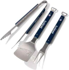 You The Fan NFL Spirit Series 3-Piece BBQ Set - New England Patriots