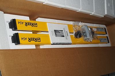 Reer Light Barriers AS4 AS4E-4BL 8011910 + AS4R-4BL 8011911