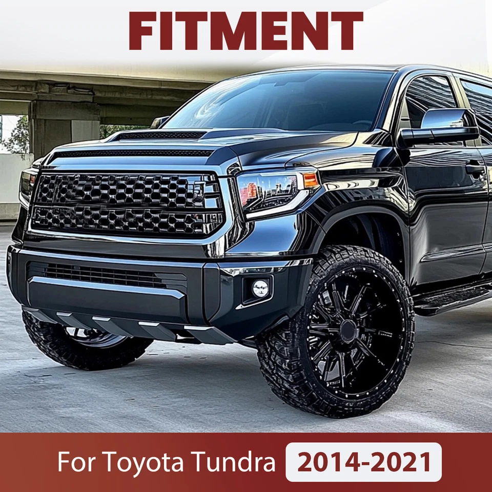 For Toyota Tundra 2014-2021 Rear Step Bumper Center Pad W/O Sensor Hole Foto 3 de 4