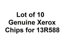 Lote de 10 chips originales Xerox centro de copia C2128 C2636 - 13R588 013R00588
