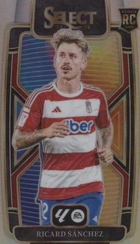 2023-24 Panini Select Alexis Sanchez #SS-AS Silver Auto Arsenal