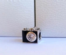 New Pandora Authentic Sentimental Snapshot Camera Charm
