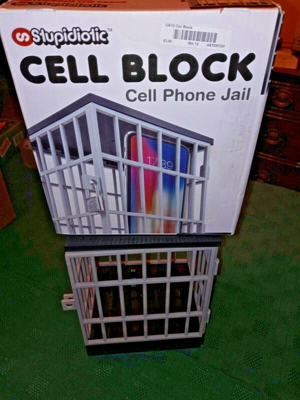 CELL PHONE HOLDER NOVELTY JAIL /PRISON DESIGN