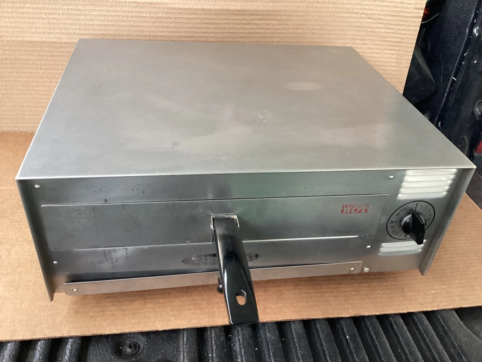 Biaggia Pizza and Snack Oven Model 502 Counter Small Appliance Stainless Steel
Opens in a new window
