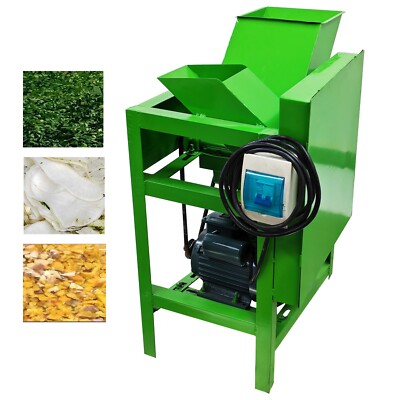 220V Electric Grass Cutting and Dicing Combination Crusher Machine 2.2KW 500Kg/h