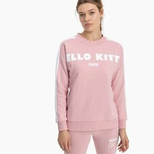  597139-14 Womens Puma X Hello Kitty Crew