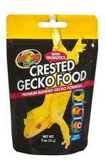 Zoo Med Crested Gecko Food Premium Blended Tropical Fruit Dry Food - 2 oz