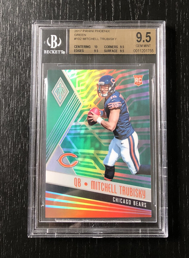 Mitchell Trubisky Panini Phoenix #102 Green