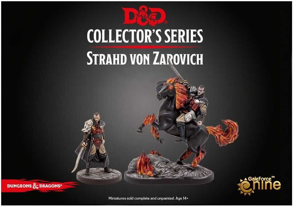 Dungeons & Dragons Curse of Strahd Strahd Von Zarovich Miniatures GF9 71128