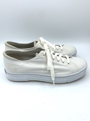 stacked tennis shoes