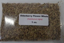 1 oz. Elderberry Flowers whole (Sambucus nigra)