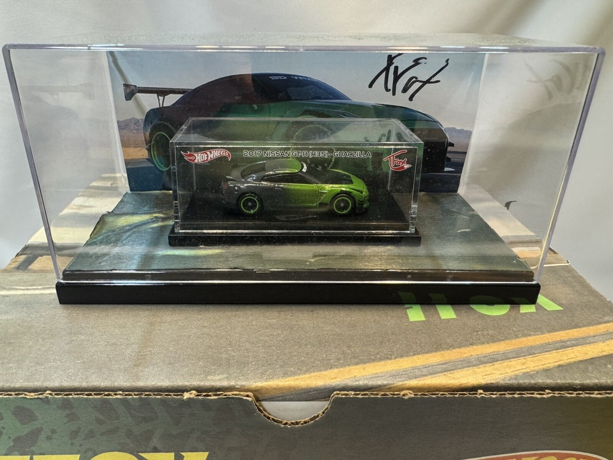HOT WHEELS TFOX 2017 NISSAN GTR R35 TANNER FOX | eBay