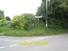 Photo 6x4 Long distance footpath sign in the centre of Hawkley  c2009