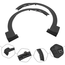 Front LH+RH Fender Flares For 2020 2021 Ford Explorer/Police Interceptor Utility