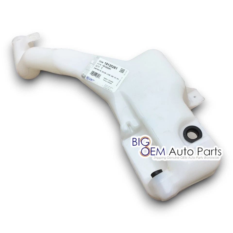 Tanque de fluido para lavadora de para-brisa Chevrolet Impala Buick lacrosse fabricante de equipamento original 19120261 - Imagem 2 de 4