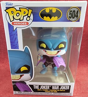 The joker war joker funko # 504 (nib)With Pop Protector | eBay