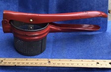 Vintage Hand Held Metal Potato Ricer/Strainer