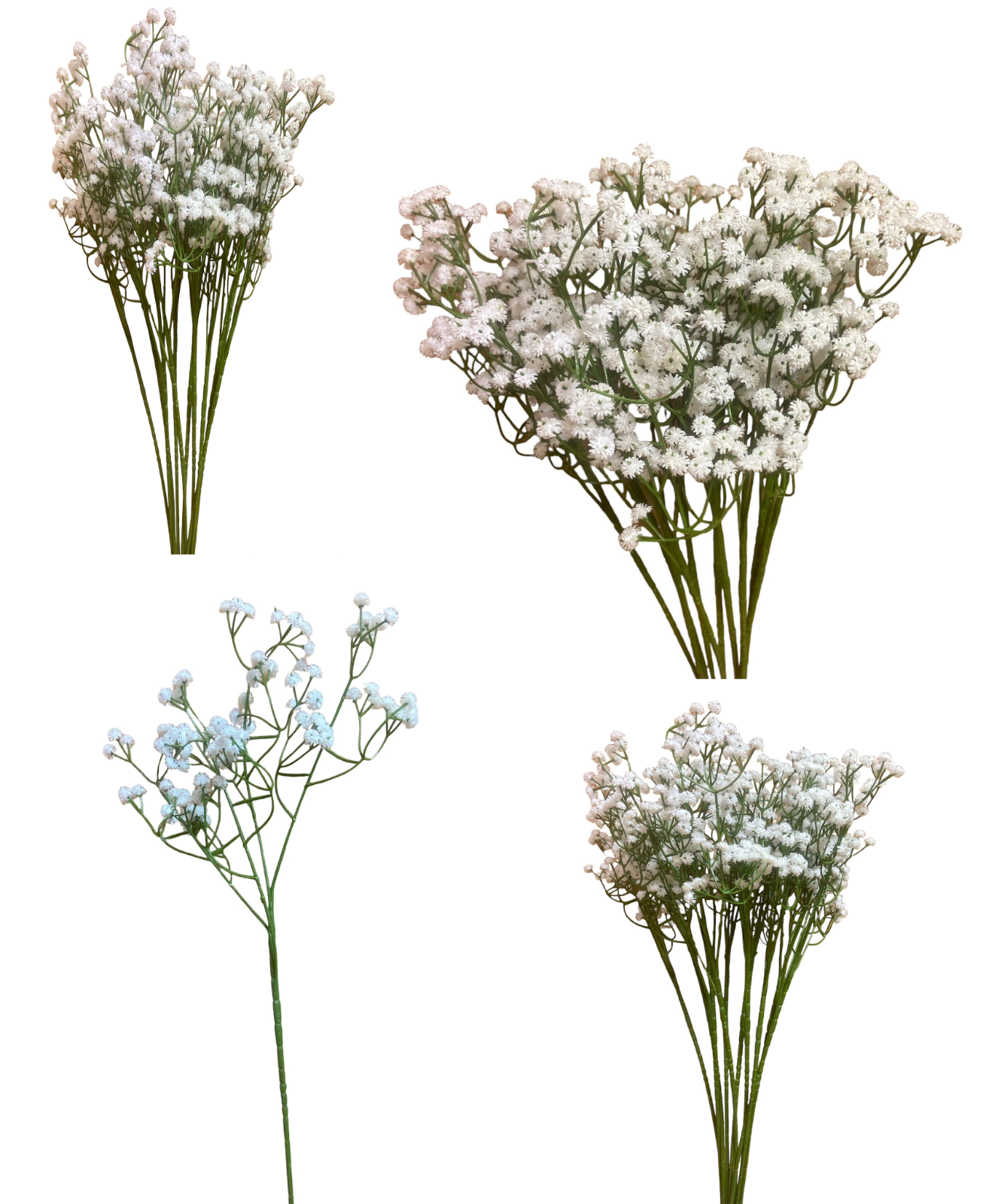 10Pc Artificial Gypsophila Flowers Baby's Breath Silk Bouquet Wedding
