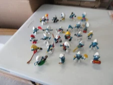 Smurf Collectibles Lot of 26  Vintage Collectible  1970s / 1980s