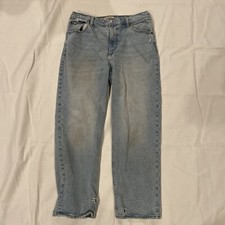 Abercrombie  Fitch '90s Straight Ultra High Rise Denim Jeans Women's 32 / 14 S