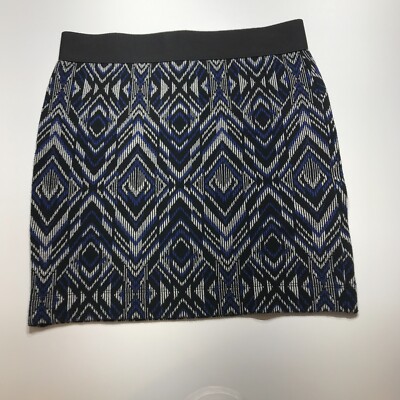 Fifteen Twenty Skirt Womens Small Pull On Southwestern Pattern Knit Mini Micro