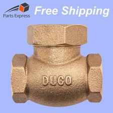 3/4" SPRING CHECK VALVE (BRONZE 200 WSP) W/ PTFE DISC,  ASME, #50T