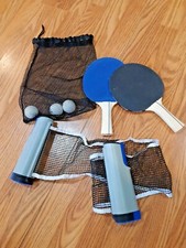 WS wild sports ping pong paddles, balls & net