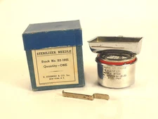 WWII U.S. Army S2-1991 Needle Sterilizer