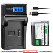 Kastar LCD USB Charger Battery for Nikon EN-EL15 MH-25 Nikon MB-D12 MB-D11 Grip