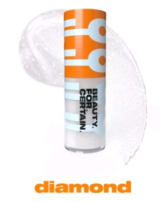 Beauty For Certain High Pigment Lip Gloss Shine In Diamond 3.5ml New In Box 