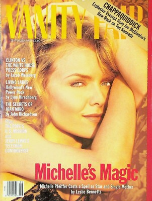 Vanity Fair September 1993 Michelle Pfeiffer Charlie Rose Rosie O