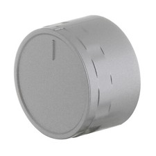Beko Dishwasher Programme Selector Switch Control Knob Button Silver Grey Dial