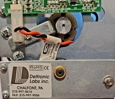 DELTRONIC LABS DL-1275 TICKET DISPENSER with FACE PLATE