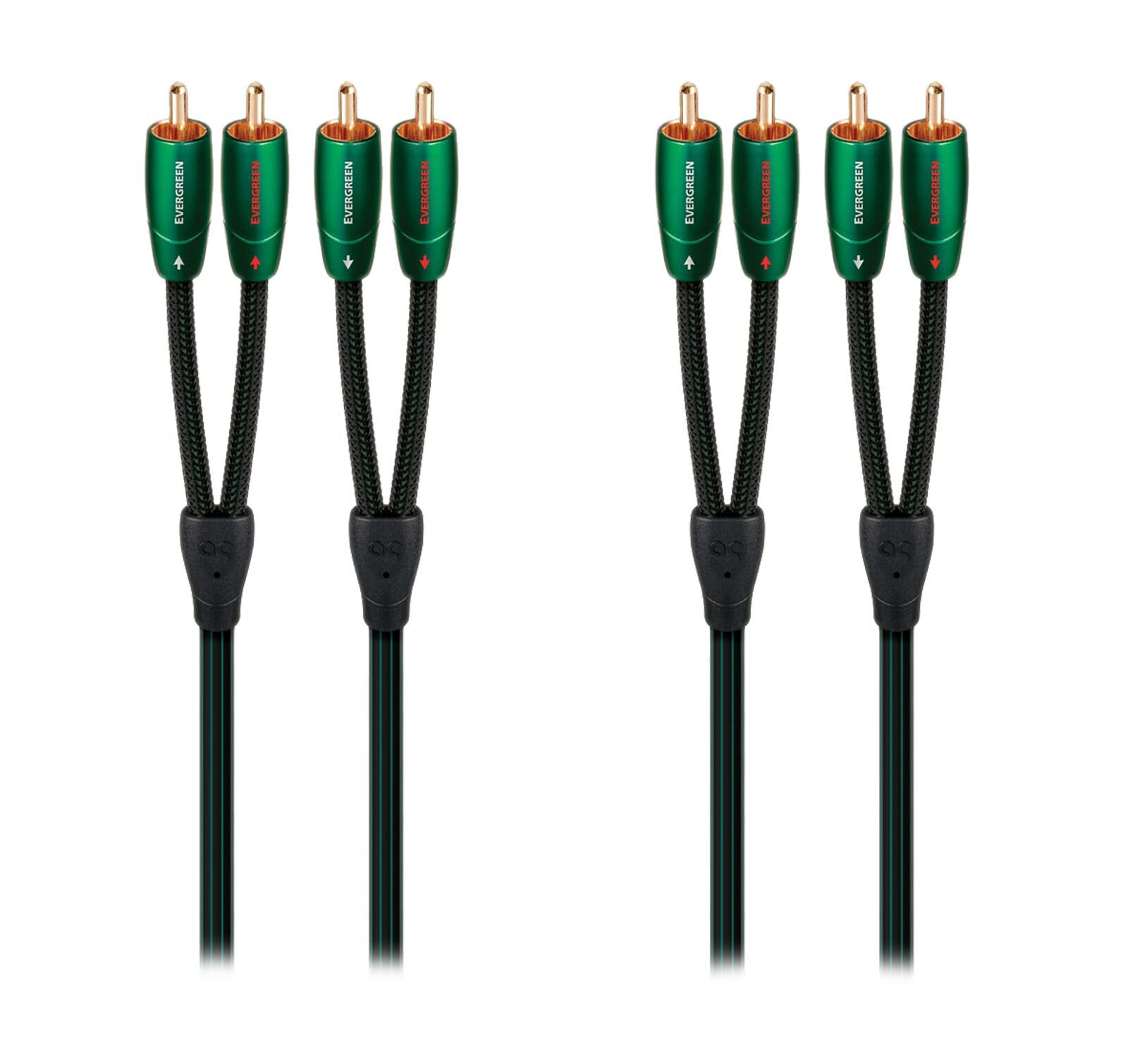 AudioQuest Evergreen Кабель RCA-RCA длиной 15 м 492 фута 2 комплекта 27790₽
