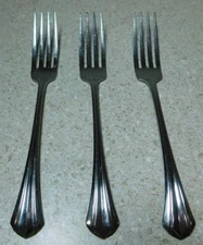 Oneida Rushmore Stainless Flatware Dinner Fork 7 5/8 Silverware 3 Piece Set .