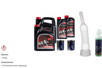 10L CHEMPIOIL Motoröl CH SAE 40 SAE 40 API CH-4/SJ  inkl Additiv Auslaufschlauch