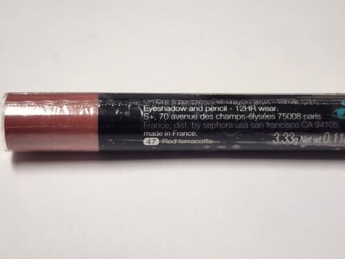 Sephora Matita Colorata Ombra e Fodera Impermeabile 47 Rosso Terracotta Opaco - Foto 2 di 2