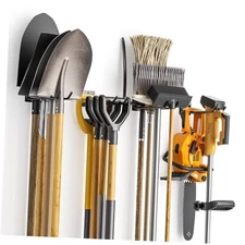 Wall Mount Garage Tool Organizer Storage Hook for Yard Shed, Garden Tool 4Pack