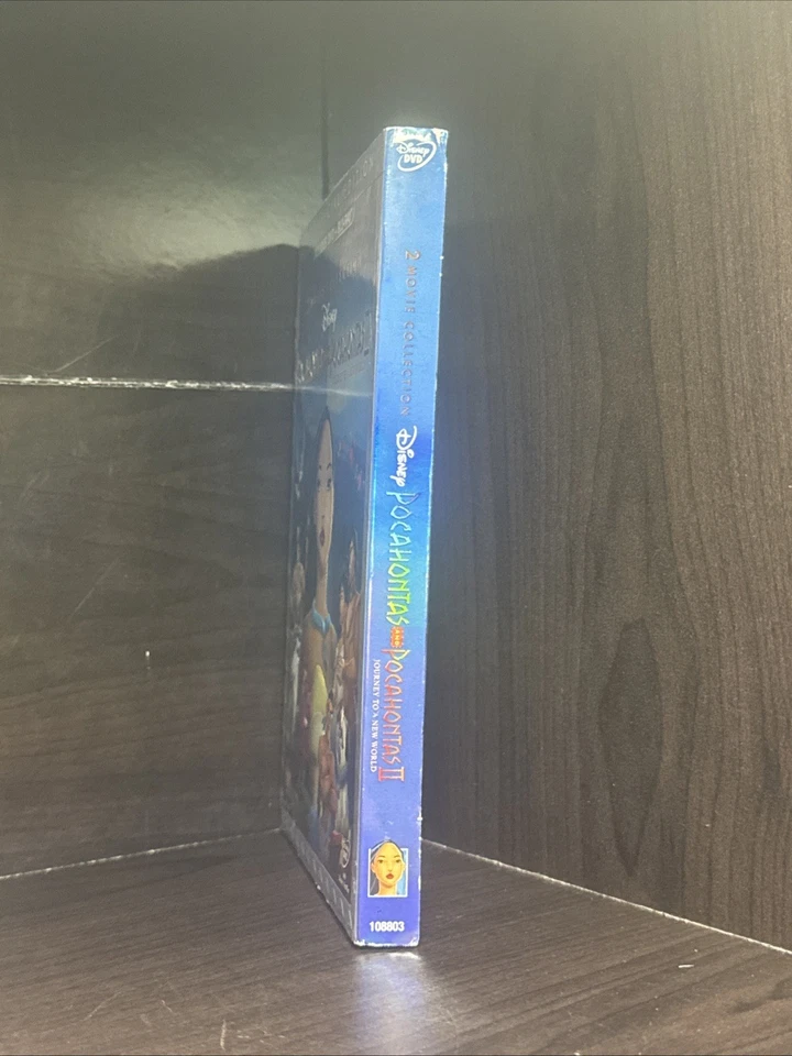 Pocahontas 1 & 2 Movie Collection DVD & Blu-Ray 3-Disc Special Edition Brand New - Image 2 of 4