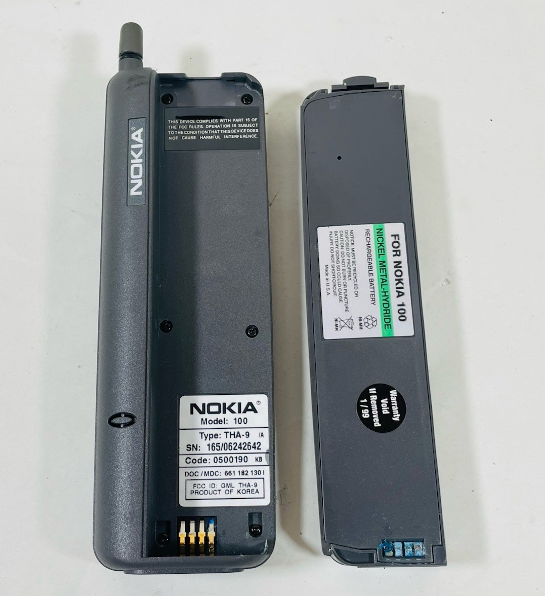 Vintage 1990's Nokia Model 100 UNTESTED | eBay