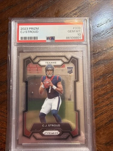 PSA 10 2023 Panini Prizm #339 CJ Stroud RC Texans