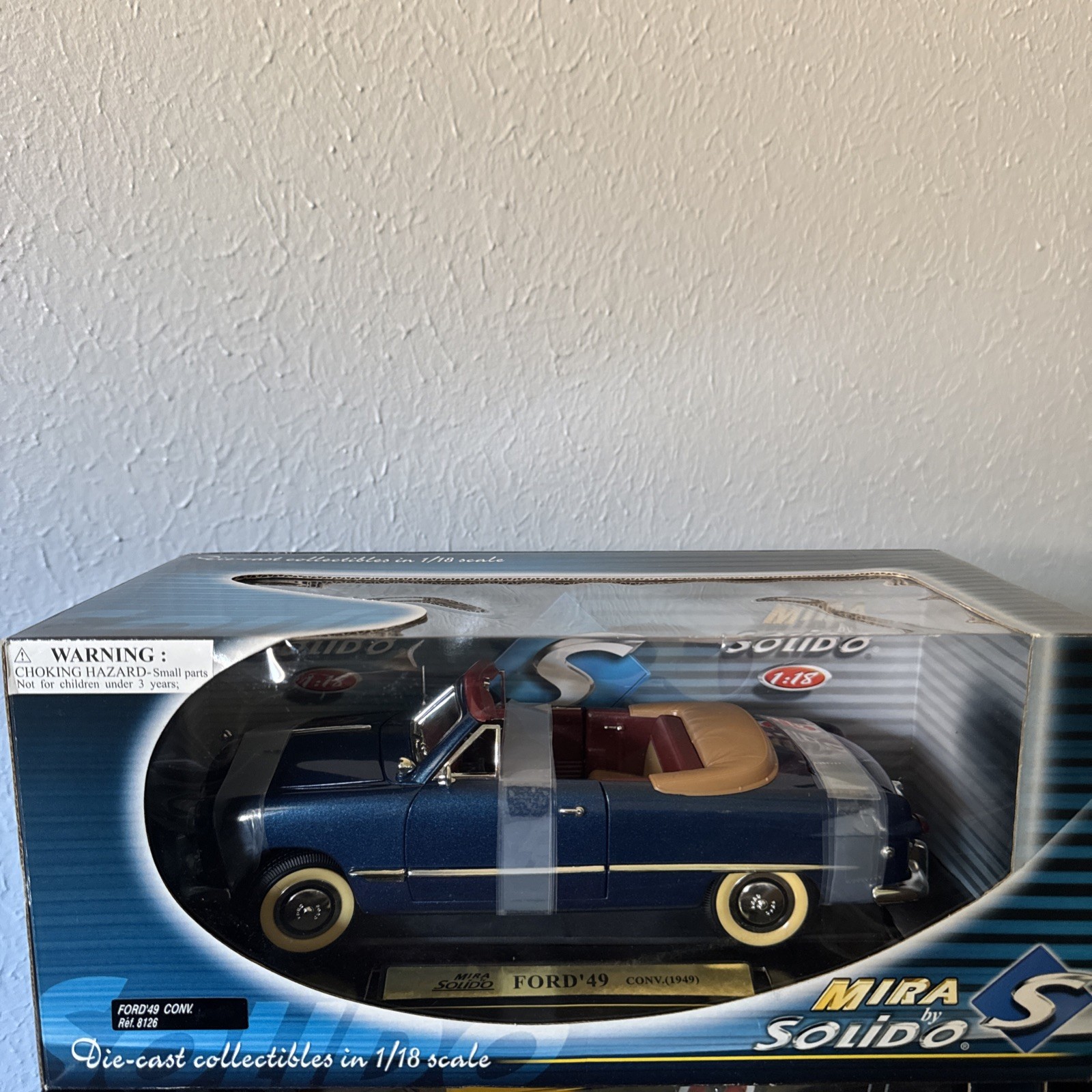 MIRA by Solido 1949 Ford Convertible (Die-Cast - 1:18 Scale)