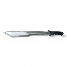 SZCO Supplies 25” Tactical Machete 420 Stainless Sawback Full Tang