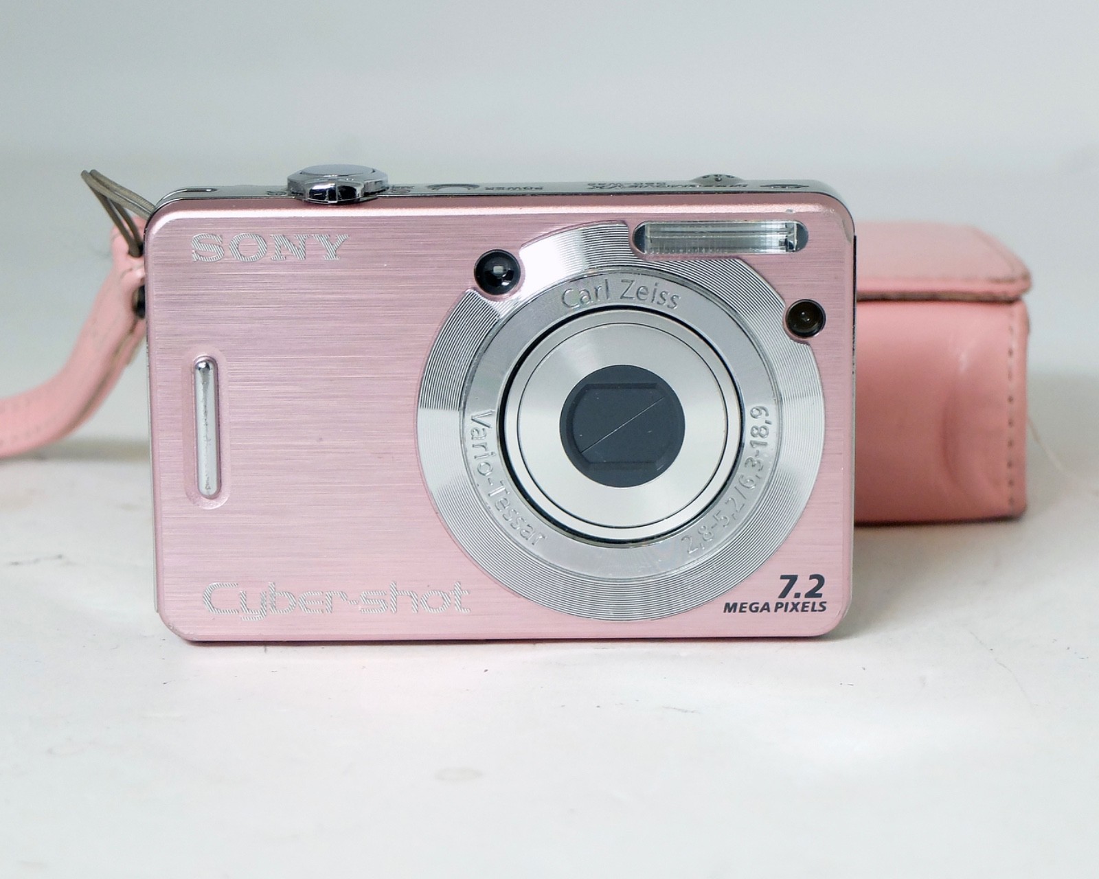 Sony CyberShot W55 7.2MP 3x Optical Pink Digital Camera