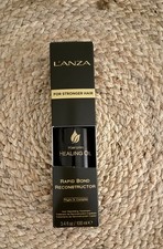 Lanza Rapid Bond Reconstructor Hair Keratin Oil Soft  Shine Made in USA 3.4 oz